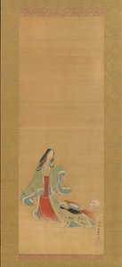 The Third Princess with her Cat, from the New Herbs I Wakana I by Tsukioka Masanobu