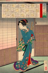 Lady Kido Suikoin by Tsukioka Yoshitoshi