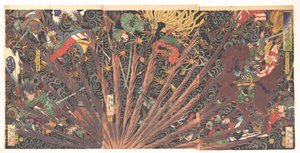 Masakiyo’s Challenging Battle, from Taiheiki (Chronicle of Great Peace)