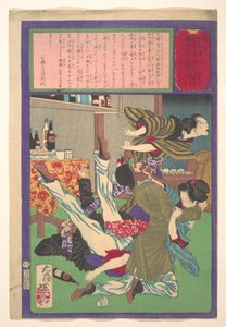 Postal Hōchi Newspaper no. 645, Englishman Raping a Wine Shopkeeper