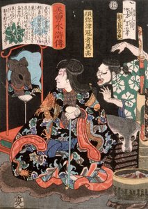 Shumitsu Kanja Yoshitaka Reflecting as a Rat in a Mirror