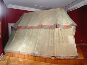 Exterior view of a Turkish Tent