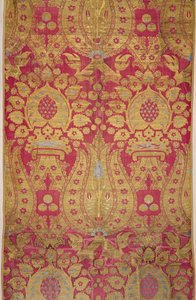 Ottoman fabric design by Turkish School