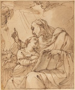 The Education of the Virgin by Ubaldo Gandolfi