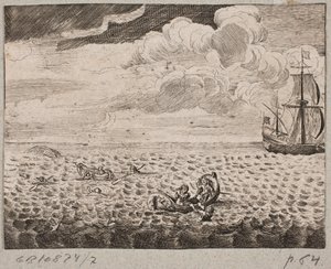 Rescue of Shipwrecked by Ubekendt