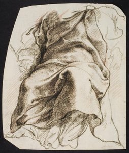 Drapery Study for the Figure of God the Father
