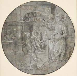 Martyrdom of the Saints Agathope and Theodule: the Two Young Saints Are Taken Prisoner