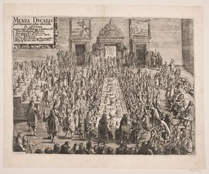 "Mensa Ducalis". The Banquet at Duke Christian Albrecht