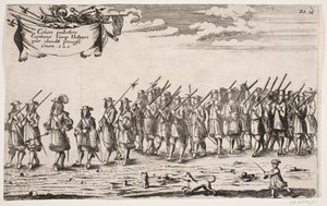 Procession for the Inauguration of Kiel University. Plate 18 by Ubekendt