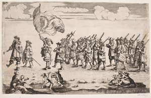 Procession for the Inauguration of Kiel University. Panel 2