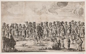 Procession for the Inauguration of Kiel University. Plate 8 by Ubekendt