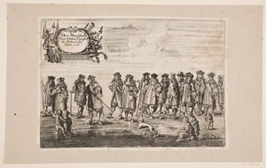 Procession on the Occasion of the Inauguration of Kiel University. Plate 8 by Ubekendt