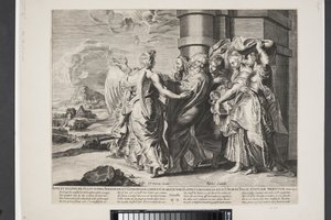 The Flight of Lot and His Family from Sodom by Ubekendt