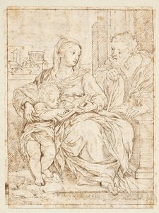 The Holy Family by Ubekendt