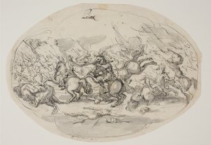 Equestrian battle