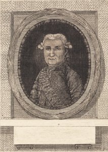 Unfinished Portrait of Ove Høegh-Guldberg by Ubekendt dansk sidste halvdel af 1700 tallet