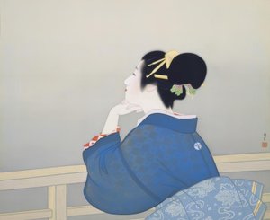 A Woman Waiting for the Moonrise