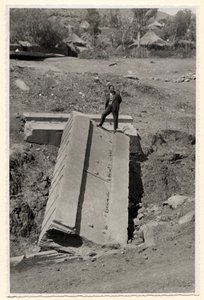 Fragment of Stele, Axum, Ethiopia by Ugo Monneret de Villard