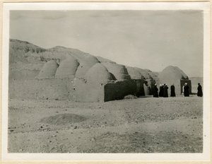 Monastery of Saints Theodore and Acladio, Medinet Habu, Egypt by Ugo Monneret de Villard