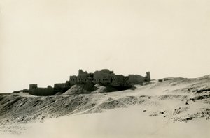 Monastery of St Simeon, Seen from North, Aswan, Egypt by Ugo Monneret de Villard