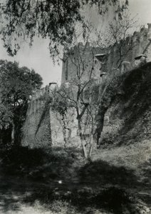 Outer wall of Church of Our Lady Mary of Zion, Axum, Ethiopia by Ugo Monneret de Villard