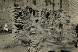 Ruins of Church in Monastery of St Simeon, Aswan, Egypt by Ugo Monneret de Villard