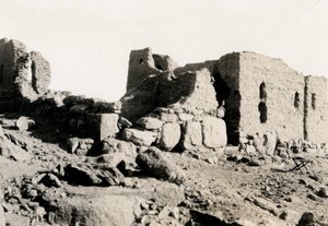 Ruins on Bigeh island, Egypt by Ugo Monneret de Villard