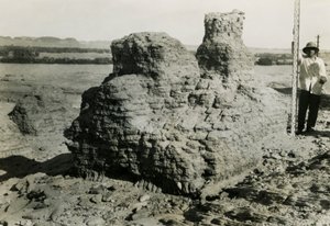 Tomb in Necropolis, Qasr Ibrim, Egypt by Ugo Monneret de Villard