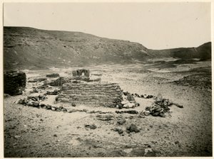 Tomb in southern necropolis, Qasr Ibrim, Egypt by Ugo Monneret de Villard