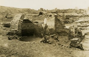 Trilobed building, al-Fustat, Egypt by Ugo Monneret de Villard