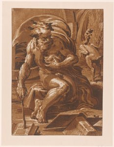 Diogenes by Ugo da Carpi