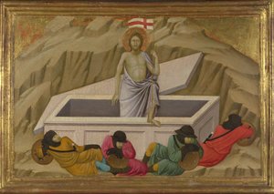 The Resurrection From the Basilica of Santa Croce, Florence, c. 1324-1325