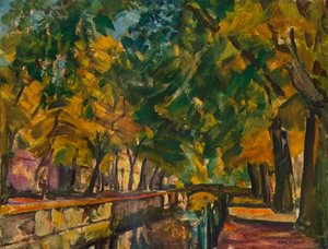 Canal at Potsdam by Ulrich Hubner