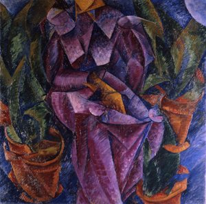 Spiral Composition by Umberto Boccioni