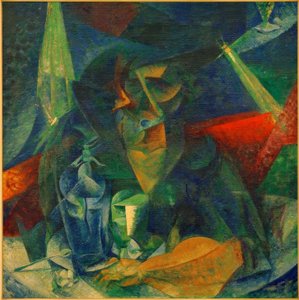 Woman at the Café (Decomposition of a Woman