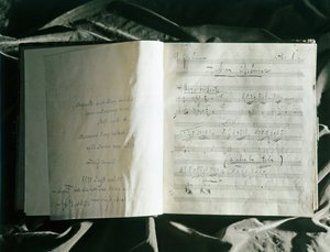 The First Page of "Andrea Chenier" by Umberto Menotti Maria Giordano by Umberto Giordano