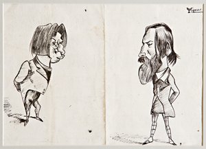 Caricatures by Umberto Tirelli
