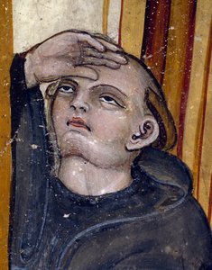 A Monk Watching the Sky (Detail)