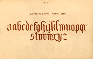 15th and 16th Centuries. German. Small by Unbekannt