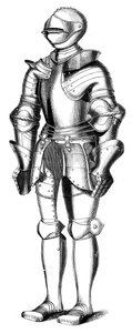 16th century armour, 1849