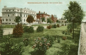 25 Portland Place, McMillan (later Jackson Johnson) residence, built 1892; 23 Portland Place, William H. and Florence Plimpton Thornburgh, built 1892; 19 Portland Place, Oliver A. Hart residence, built 1893