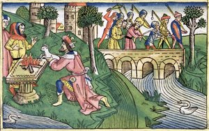 2 Kings 16:9-16: The People of Damascus are Taken Captive by Unbekannt