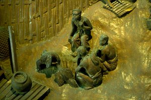 3D woodcut, Thailand, January 17, 2007 by Unbekannt