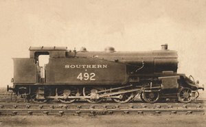 Tank Engine No. E. 492 by Unbekannt