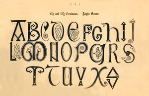 8th and 9th Centuries. Anglo-Saxon by Unbekannt