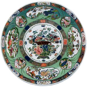 A Chinese Porcelain Dish of the Kang-he Period