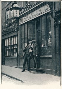 A Chinese Shop, Limehouse, London, c1900