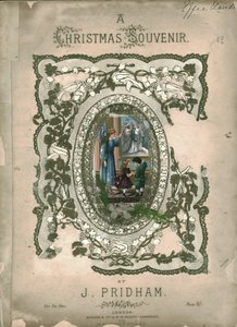 A Christmas Souvenir, cover page to sheet music by Unbekannt