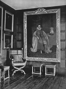 A Corner of the Leicester Gallery, Knole. With Portrait of James I