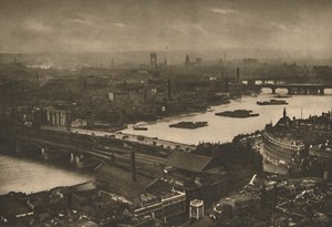 A Farewell Look at Wonderful London from the Cross on St. Pauls Dome, c1935